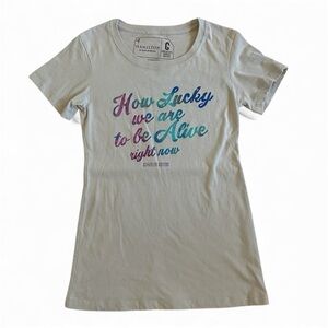 Hamilton Broadway Show Light Gray T-Shirt with Graphic Print Original Licensed